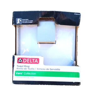Delta Vero Towel Ring in Champagne Bronze 77736-CZ